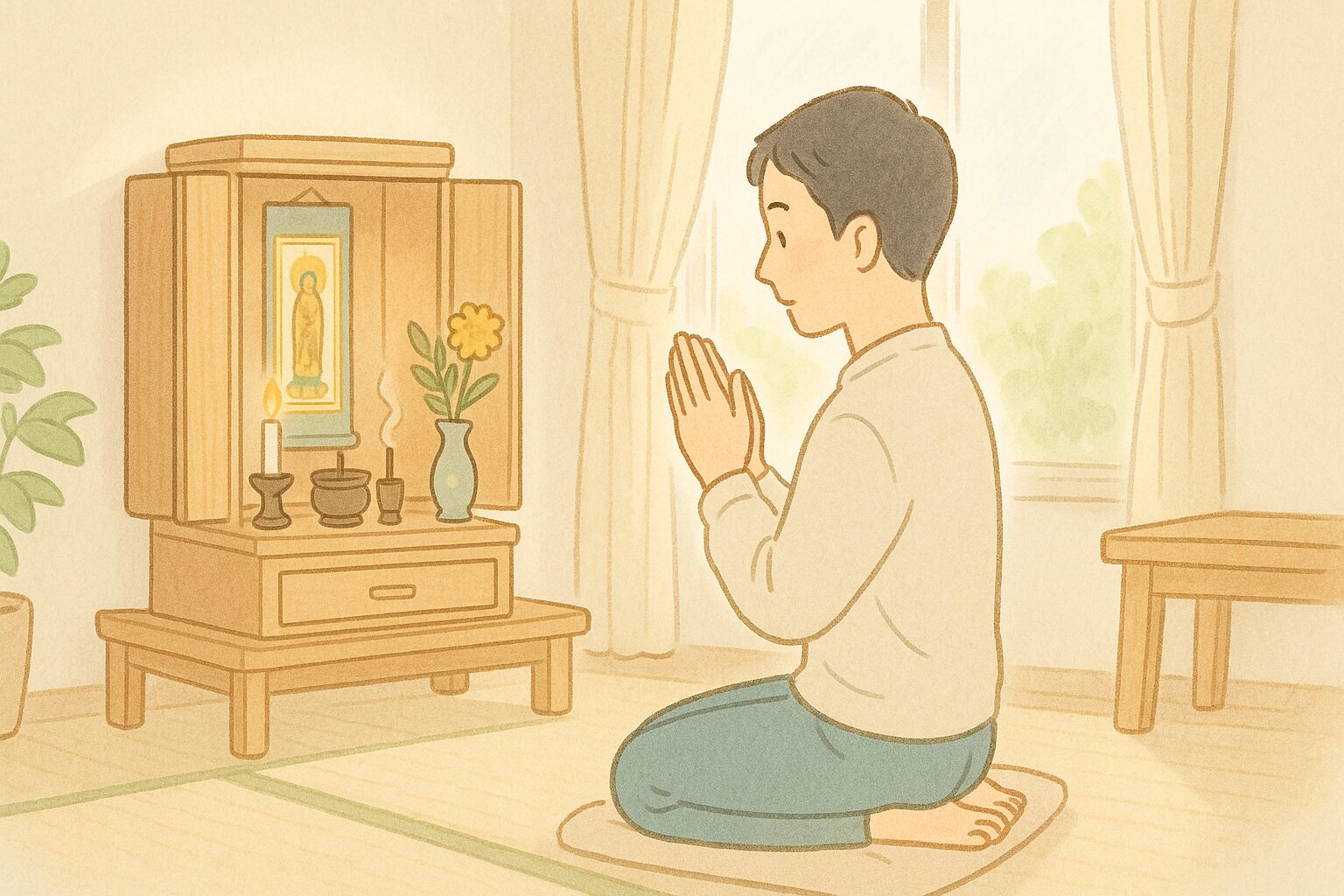 自分で浄土真宗のお経をあげる手順|初心者向けの基本作法