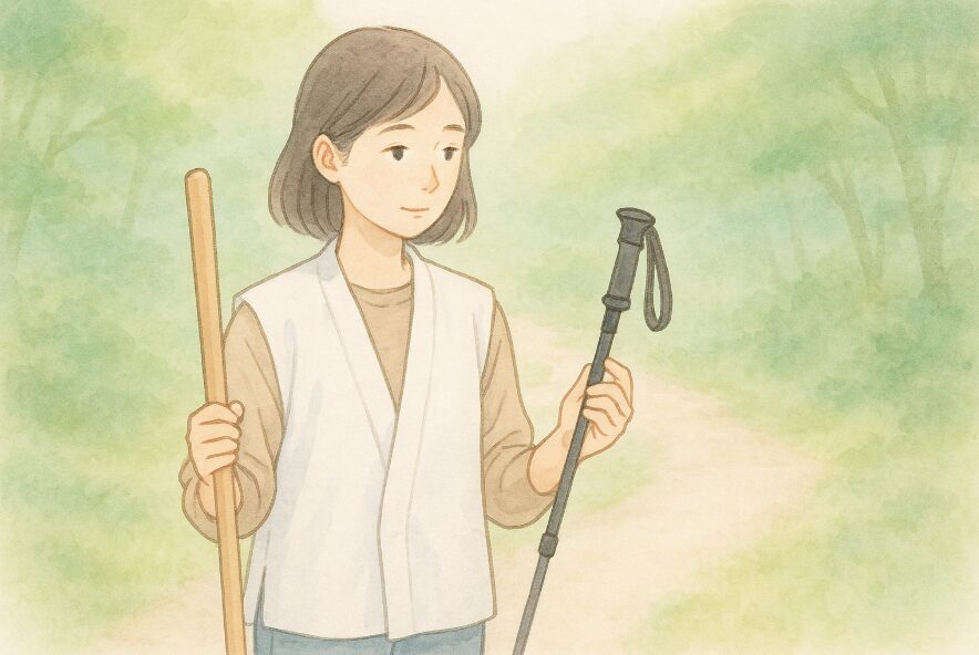 お遍路で金剛杖はいらない？トレッキングポール代用と処分の正解