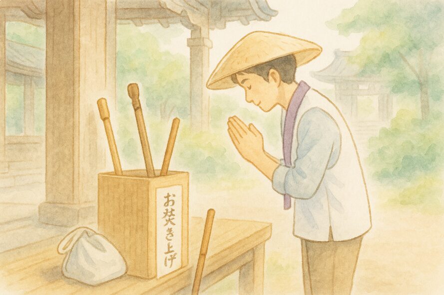 8巡礼後の適切なお遍路杖処分の選択肢