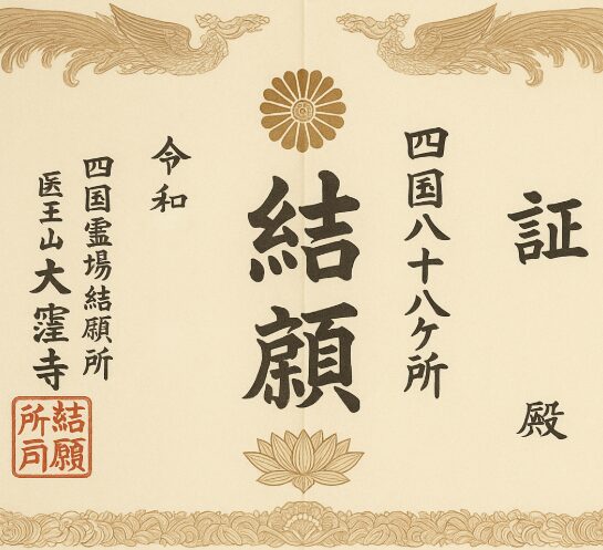 結願証はもらえるの？