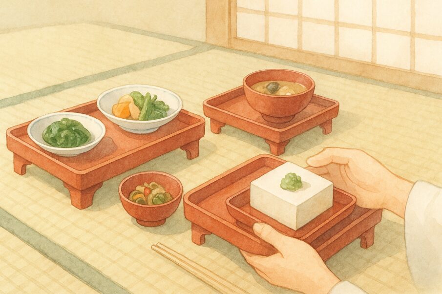 7高野山ならではの「宿坊」体験と精進料理