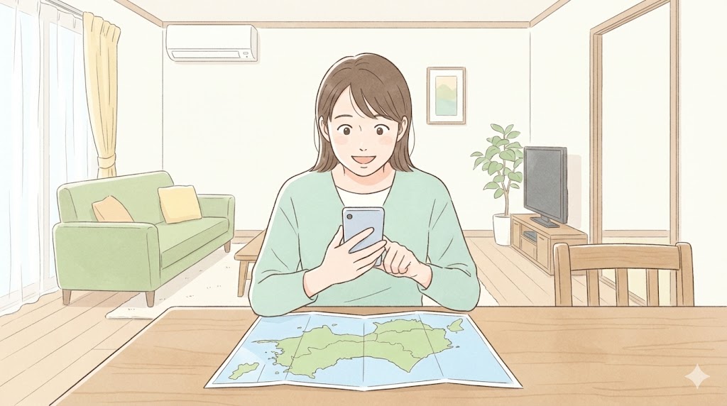 2お遍路を車で巡るモデルコースと地図作りの基本