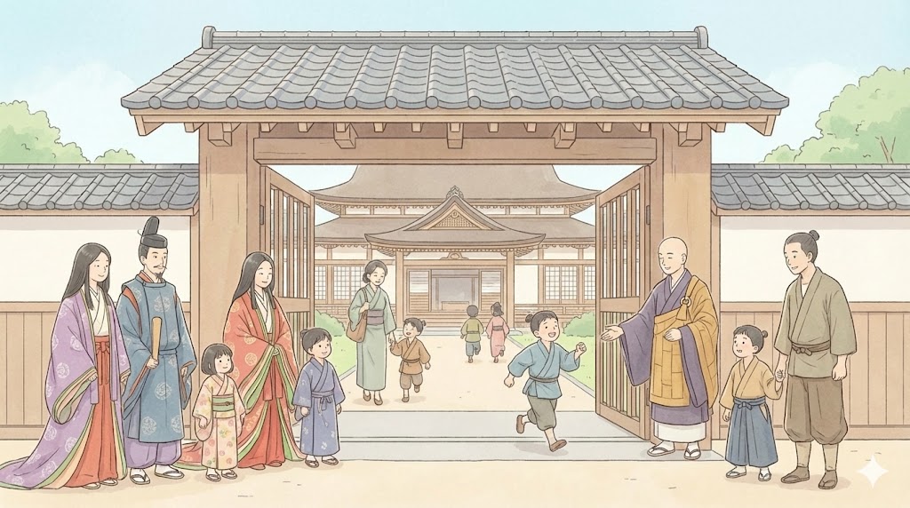 6日本初の庶民学校「綜芸種智院」の設立