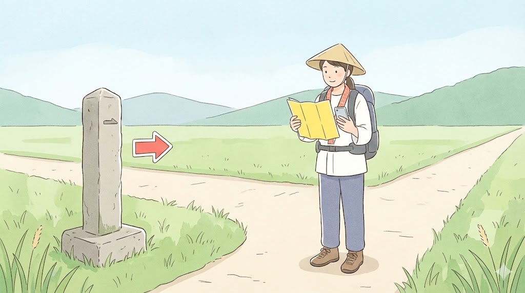 3地図の入手方法と歩き遍路のルート