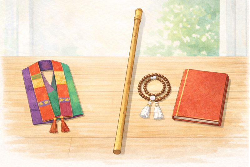 霊場会が明示する必需品とお遍路で準備するもの