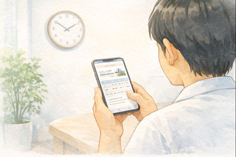 料金改定や参拝時間の変更に関する事前確認