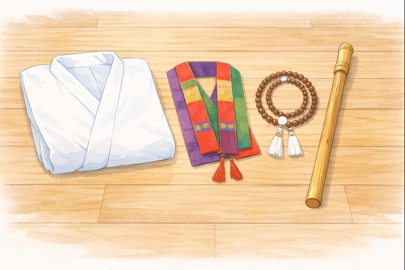 お遍路の準備で揃えたい道具と初心者の心得