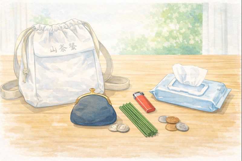 忘れ物防止に役立つお遍路の持ち物リスト
